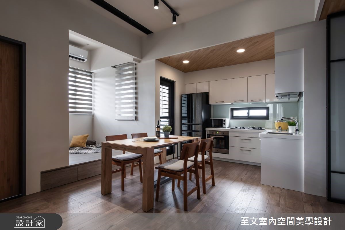享受家帶給人的歡愉,不在空間坪數的大小,符合居住者