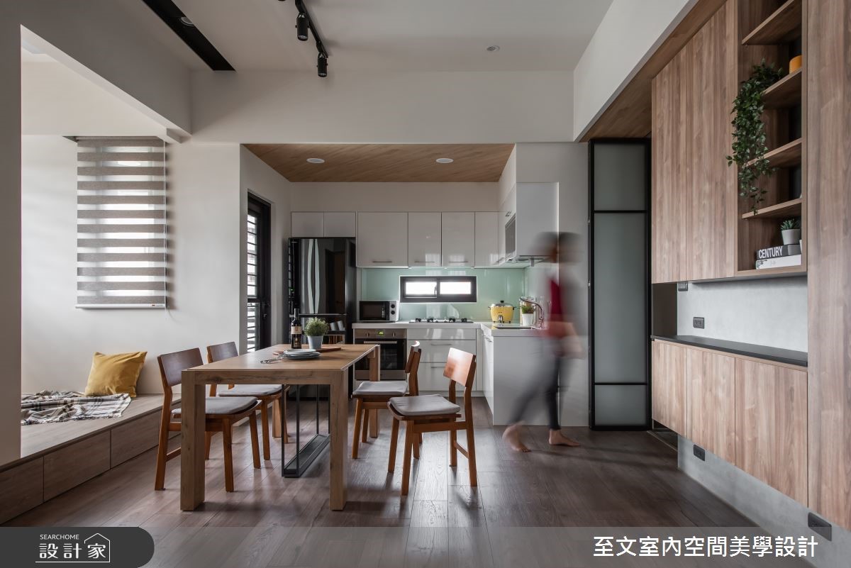 享受家帶給人的歡愉,不在空間坪數的大小,符合居住者