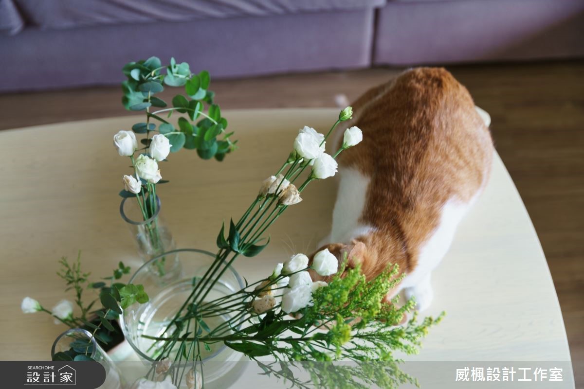家是為了家人而設計,這一家五口有夫妻與兩位小朋友,
