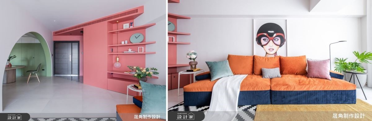 從預售屋客變找上晟角制作設計開始,就註定了這個新房