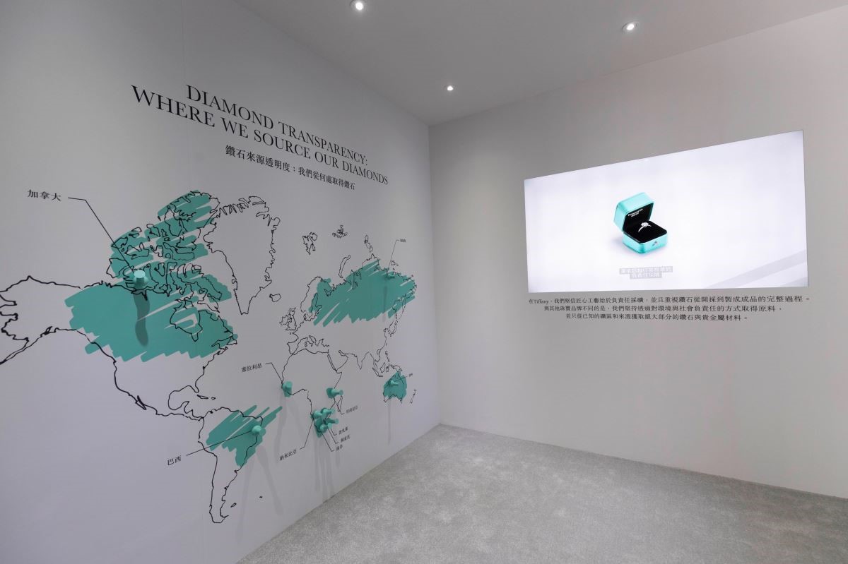 9月6日午後至9月9日期間,「Tiffany美鑽傳奇主題展」