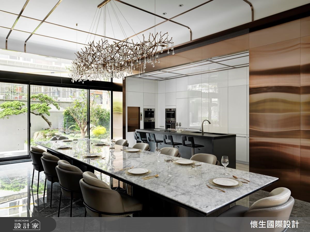 220坪的透天別墅,來自於企業家夫妻自地自建的夢想,