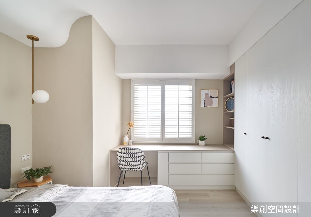 老屋常有著格局零碎、採光不良的問題,這間21.6坪的老