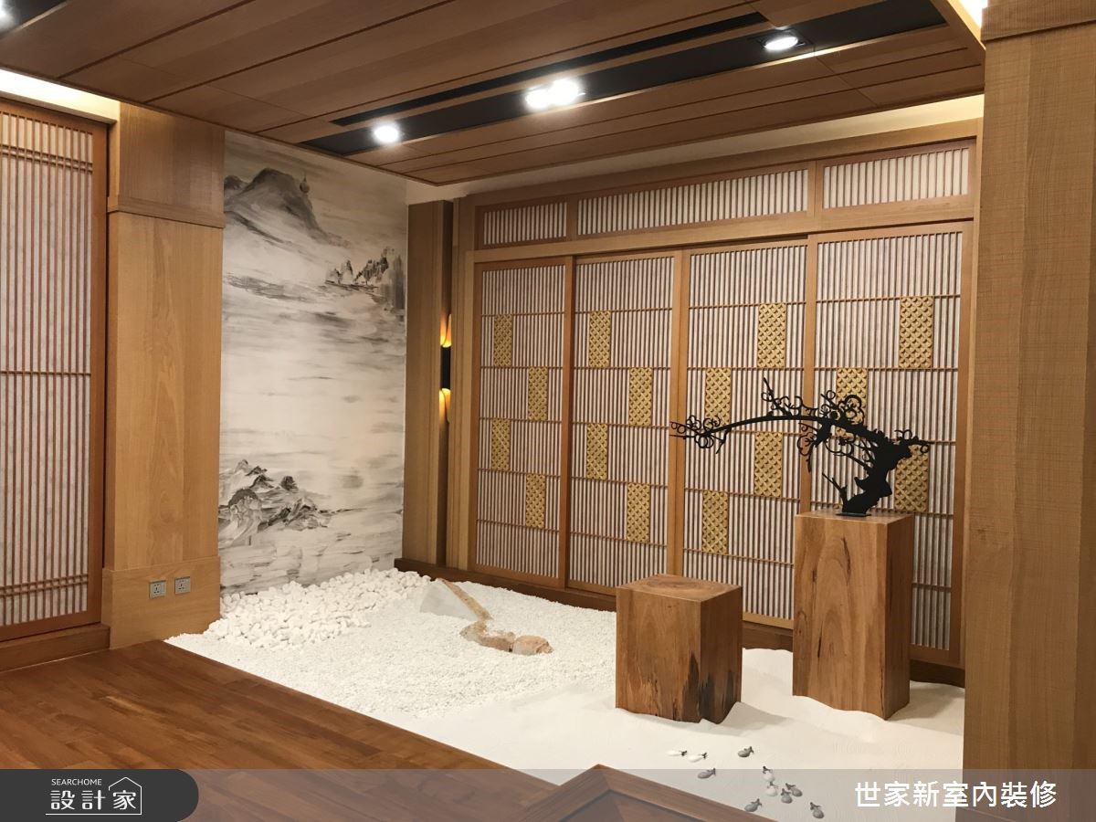 128坪位於緬甸的禪修會館,世家新設計以日式禪風鋪陳