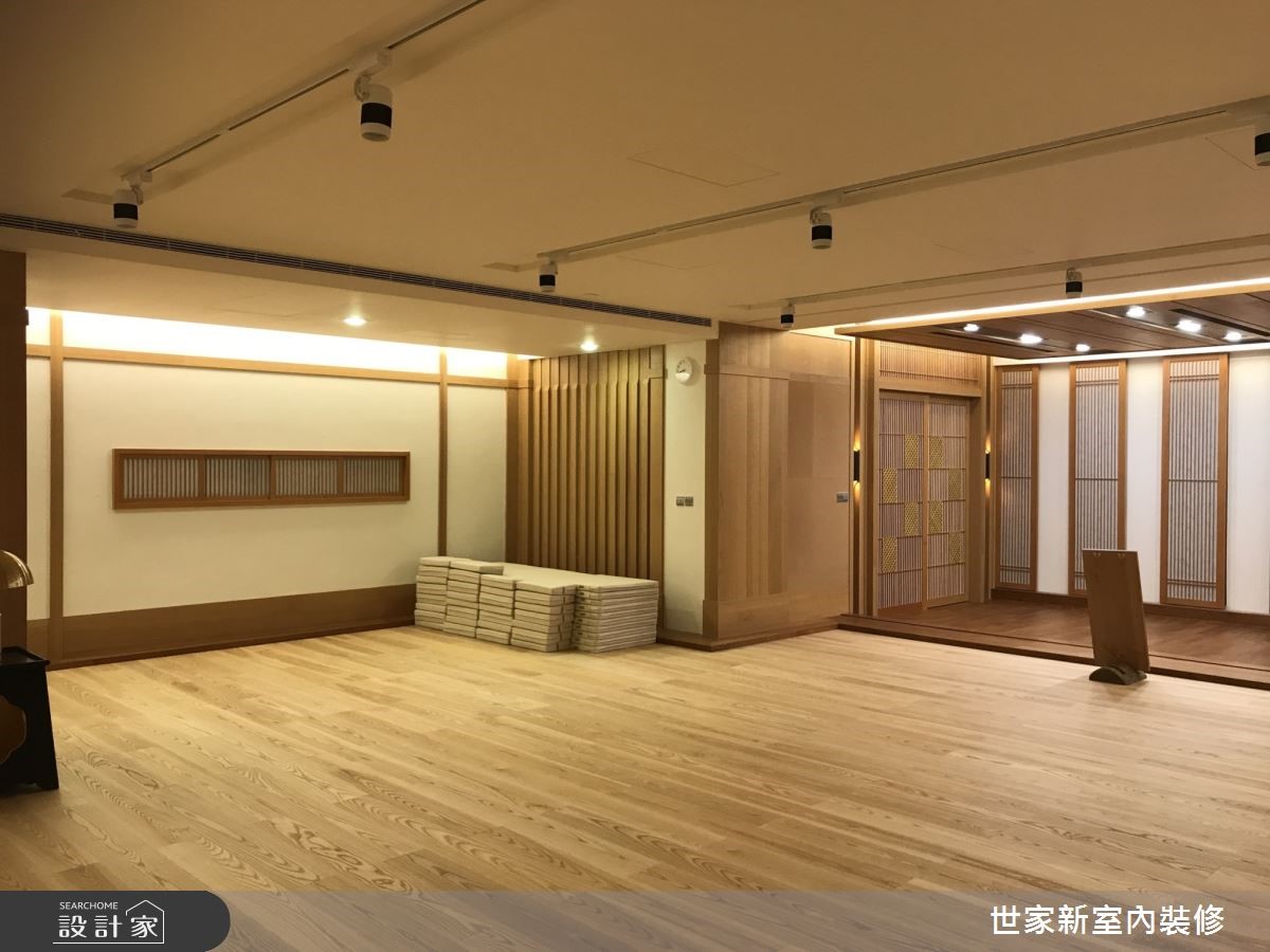 128坪位於緬甸的禪修會館,世家新設計以日式禪風鋪陳