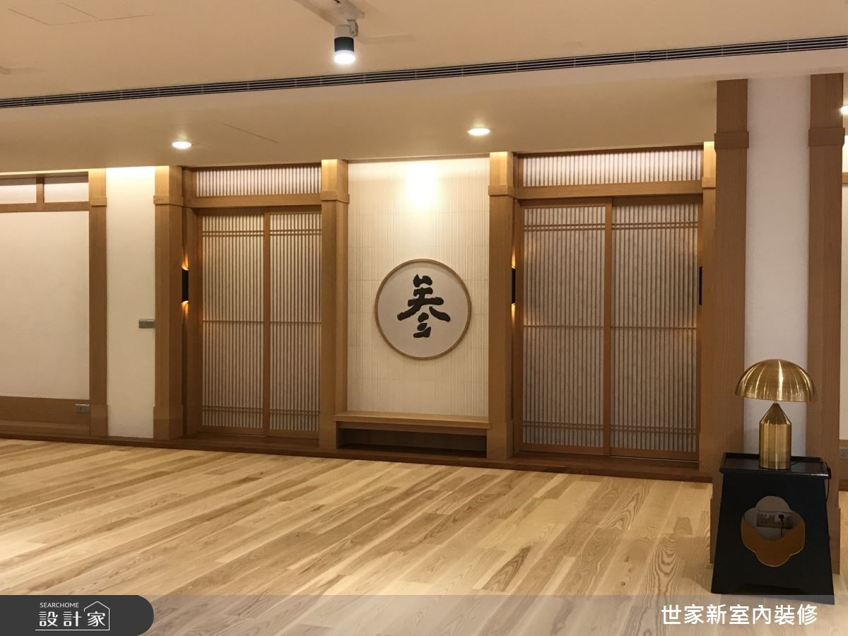128坪位於緬甸的禪修會館,世家新設計以日式禪風鋪陳