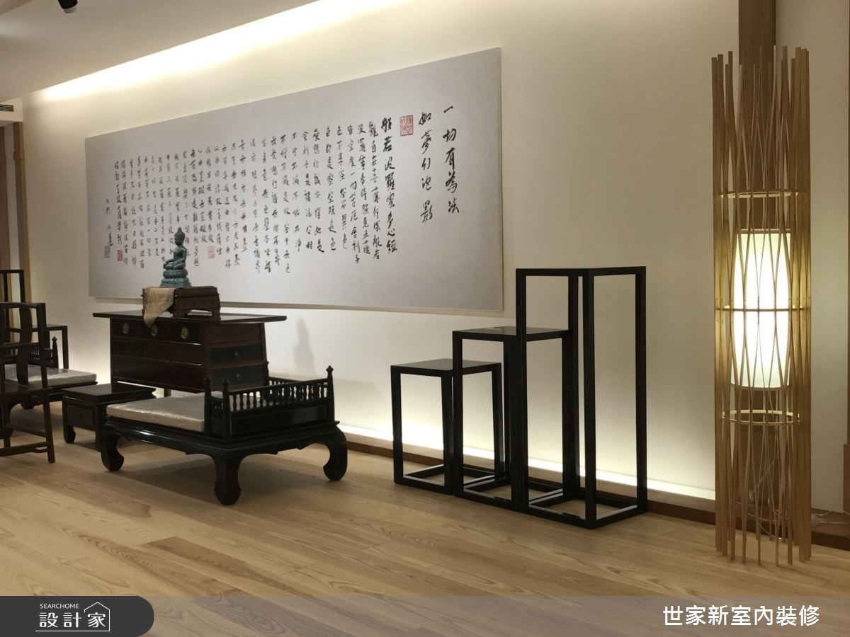 128坪位於緬甸的禪修會館,世家新設計以日式禪風鋪陳