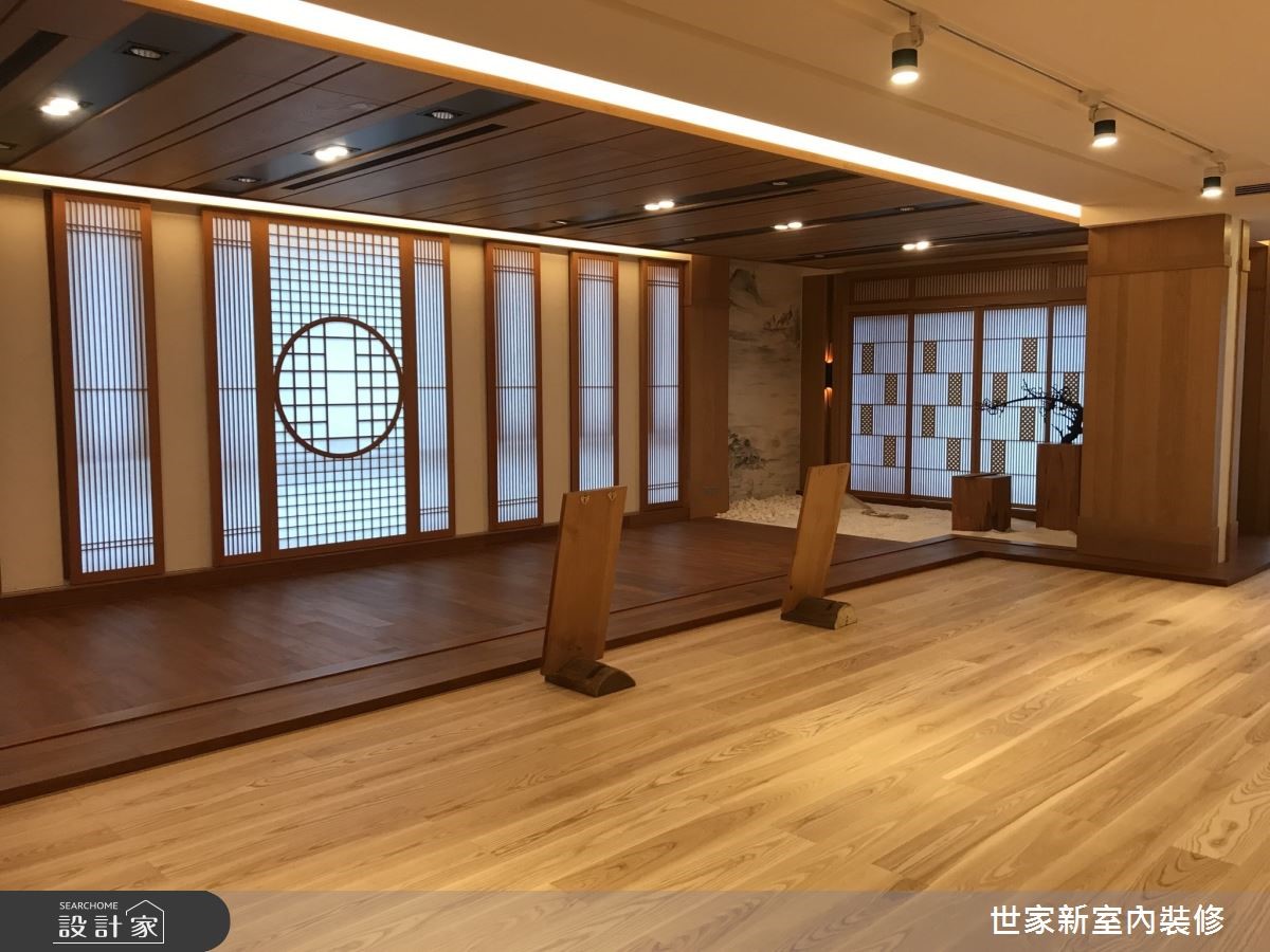 128坪位於緬甸的禪修會館,世家新設計以日式禪風鋪陳