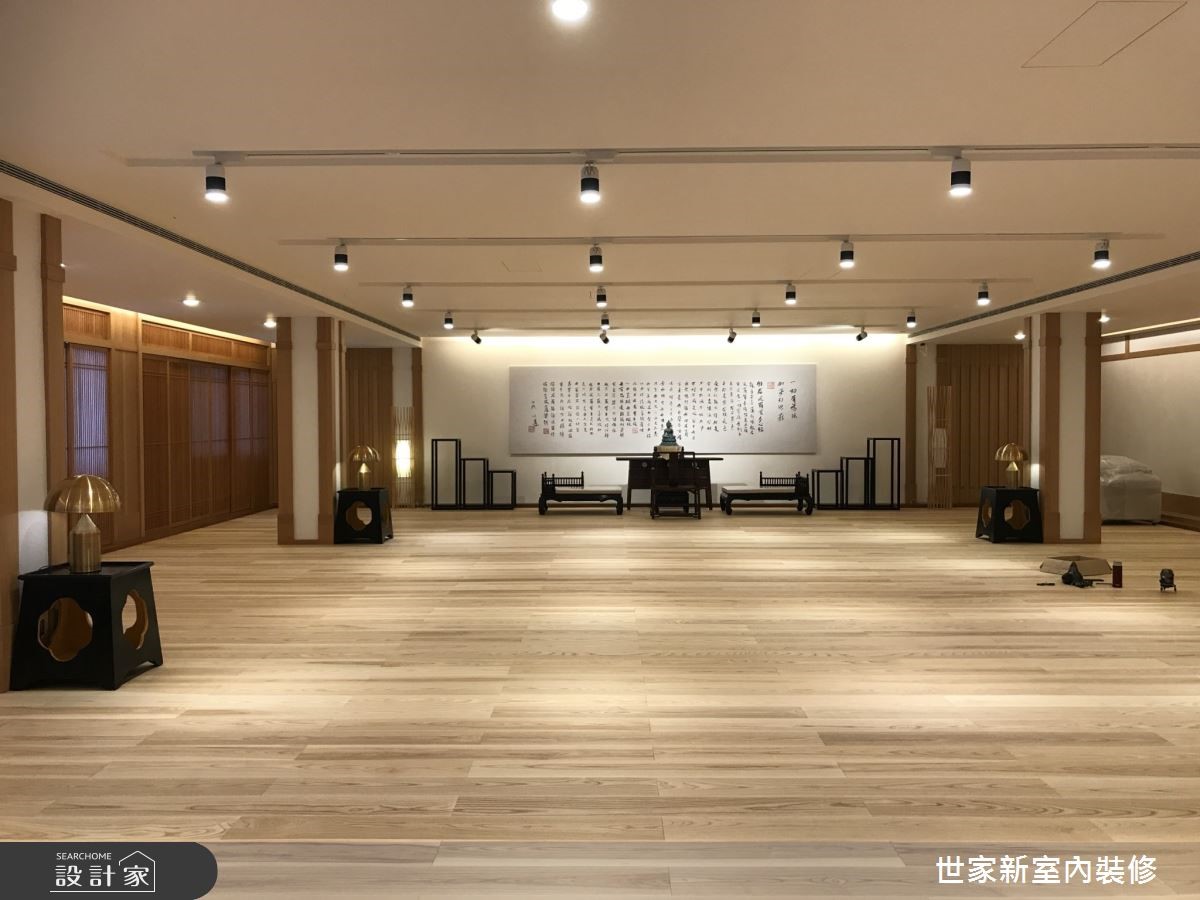 128坪位於緬甸的禪修會館,世家新設計以日式禪風鋪陳