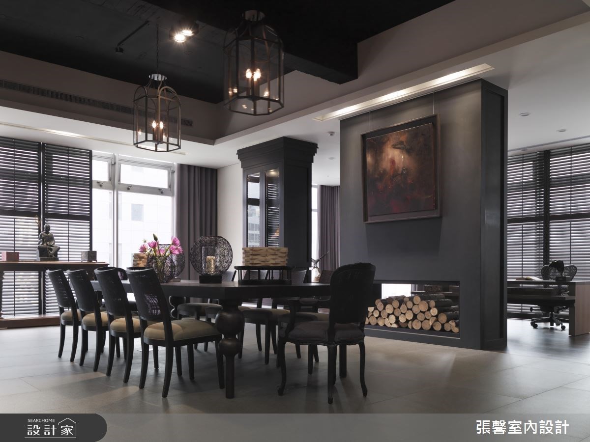 55坪的辦公場域,是父子倆辛苦打拼的創業基地,設計師