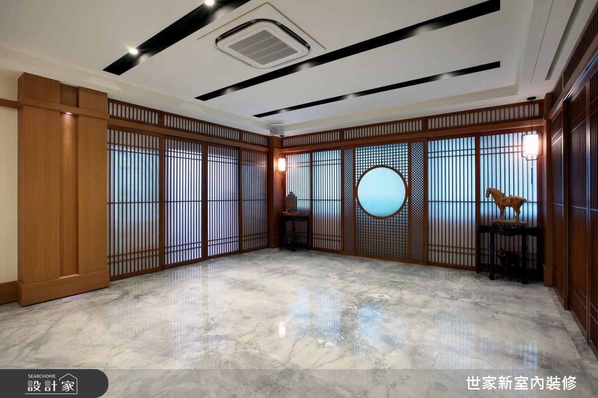 以弘一大師「老實念佛」的教義為發想,沙鹿佈教所以簡