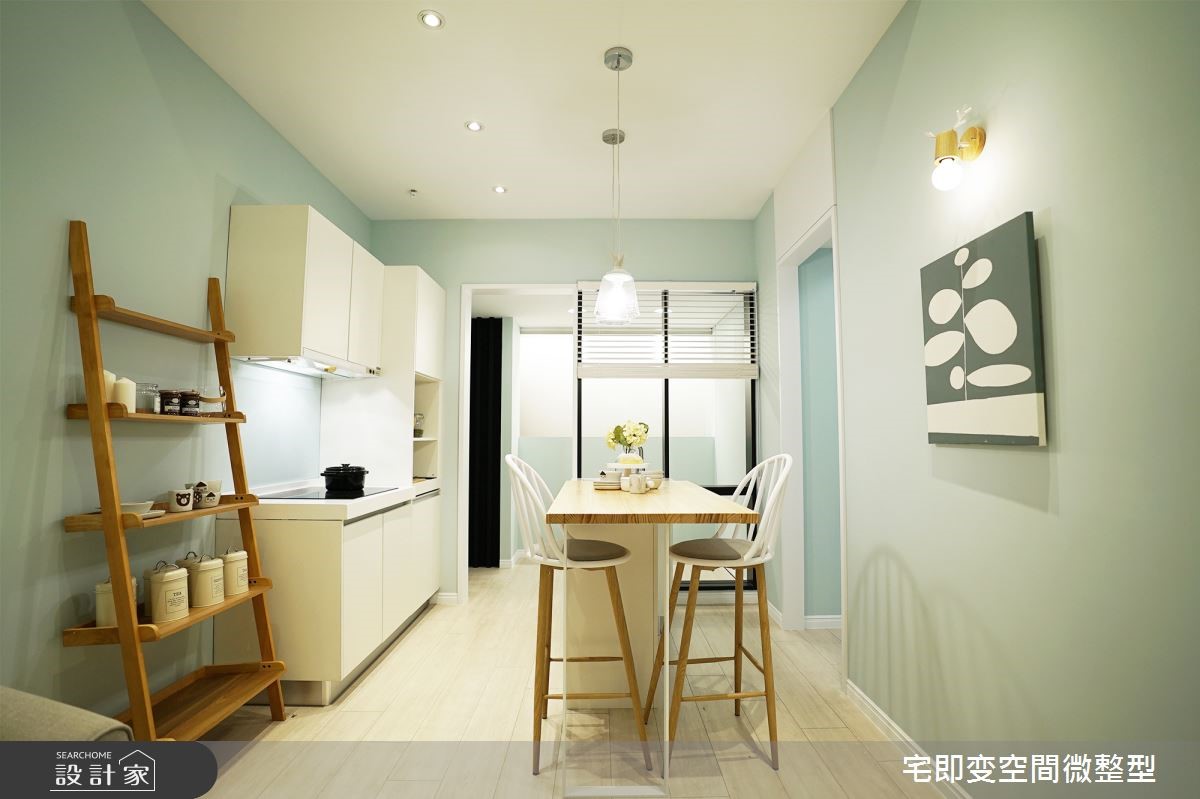 27.65坪美式風居家,設計師採用環保水泥漆、歐規系統