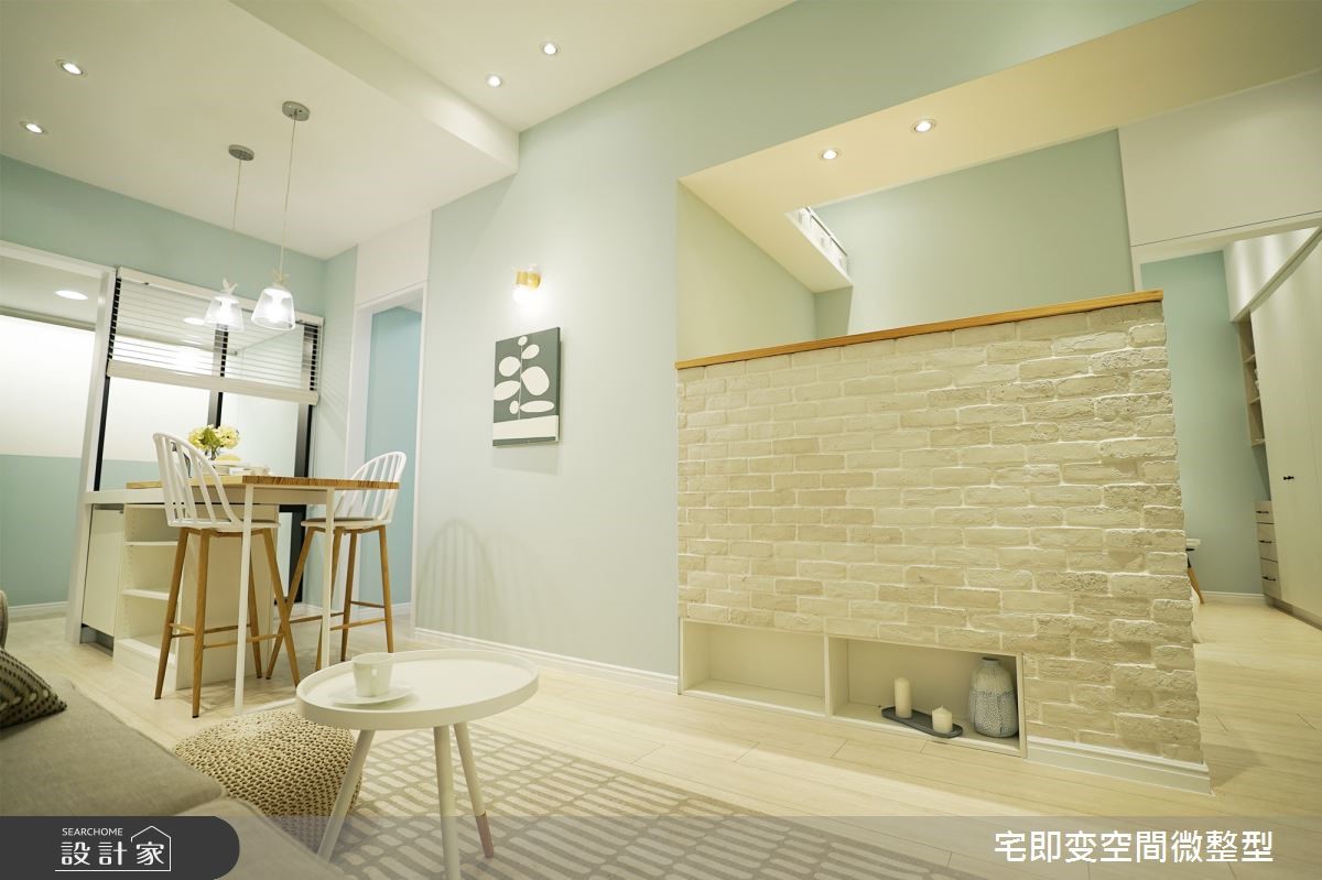 27.65坪美式風居家,設計師採用環保水泥漆、歐規系統