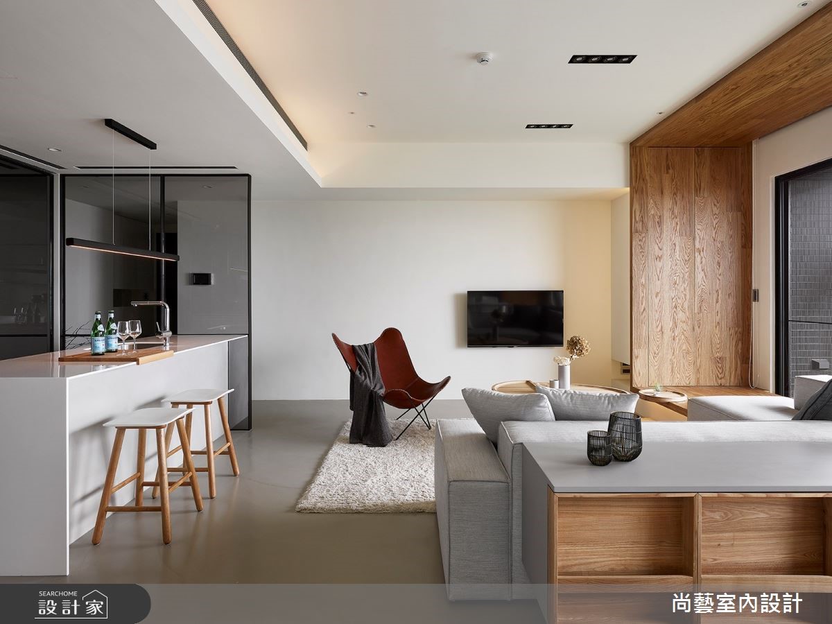 這間28坪的現代風住宅,一反我們對實品屋多以奢華建材