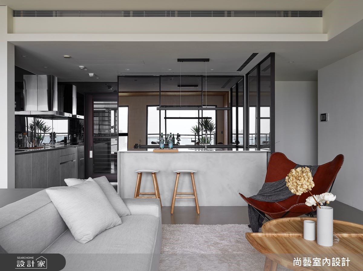 這間28坪的現代風住宅,一反我們對實品屋多以奢華建材