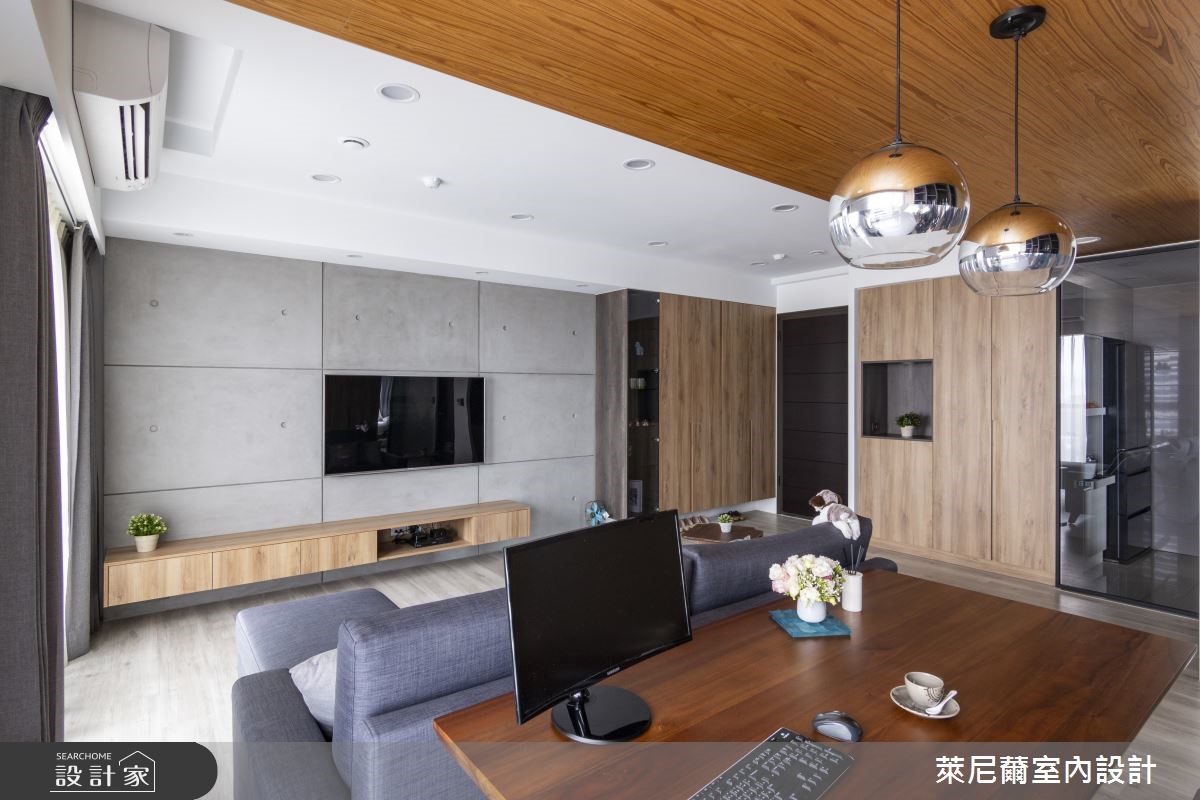 這間28坪的居家,在預售屋時即配合屋主做客變設計,透