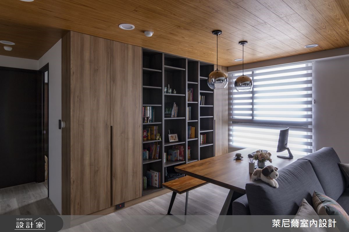 這間28坪的居家,在預售屋時即配合屋主做客變設計,透