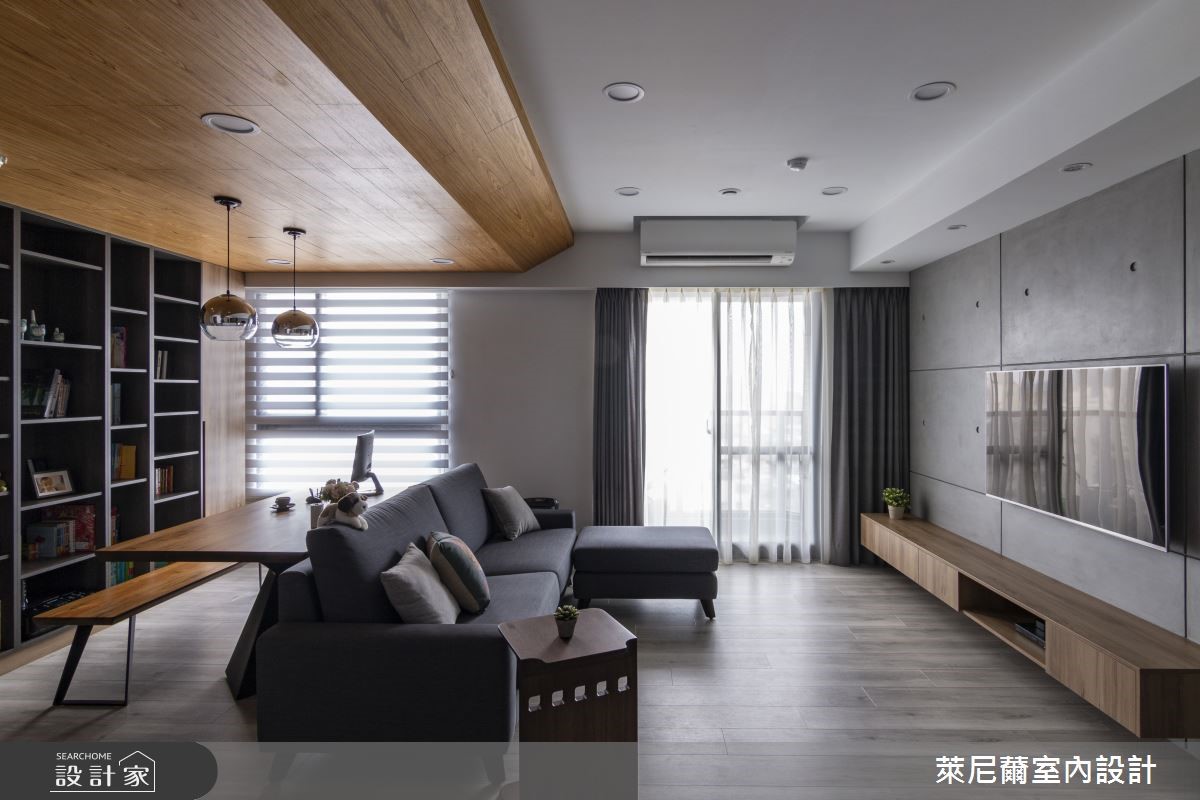這間28坪的居家,在預售屋時即配合屋主做客變設計,透