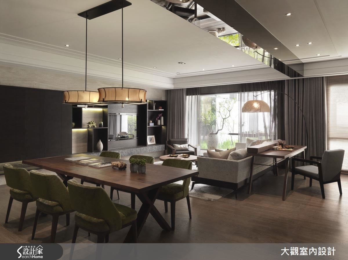 座落於文教區且窗景優美的 36 坪現代風住宅,設計師以