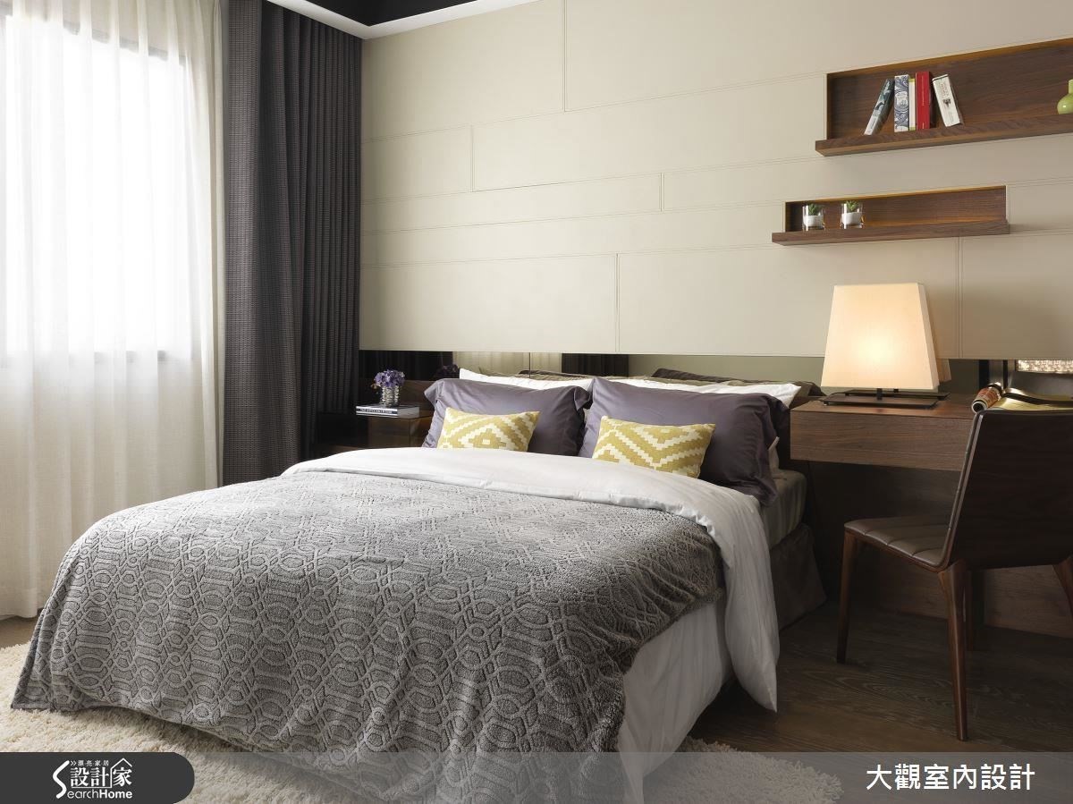 座落於文教區且窗景優美的 36 坪現代風住宅,設計師以