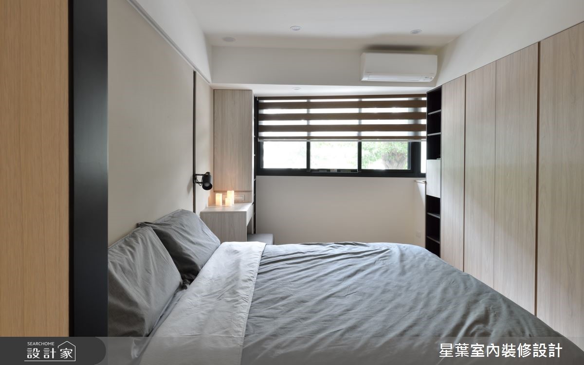 30 年老屋陳舊的格局縮小了室內坪數,動線及採光不佳