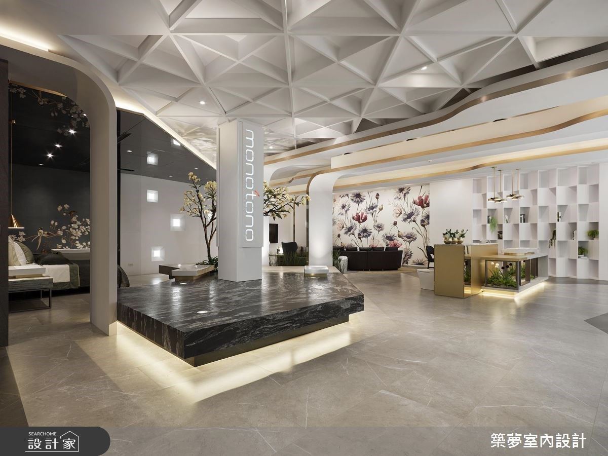 將獨棟複層豪宅,化身精品衛浴展示的時尚舞台,築夢室