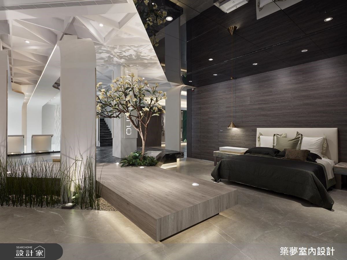 將獨棟複層豪宅,化身精品衛浴展示的時尚舞台,築夢室