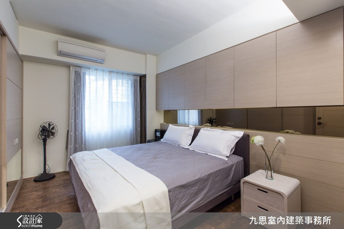 一家四口住進 35 坪的北歐風居家,設計師以純白色系、