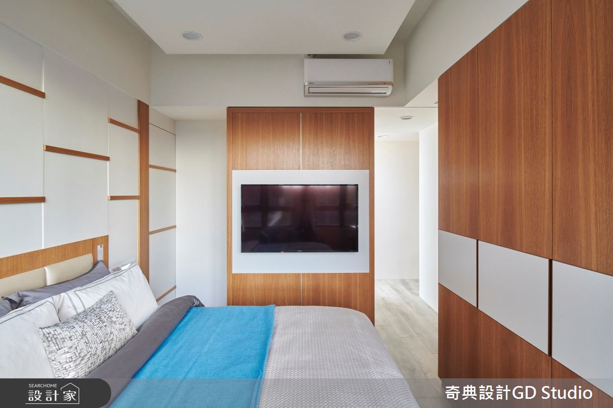 21 坪的中古屋居宅,空間以日式風為底蘊,將房間格局