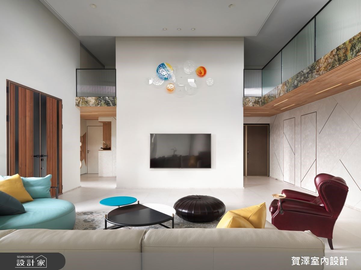 此案是自地自建的建築代表,打造的靈感源自屋主想表達