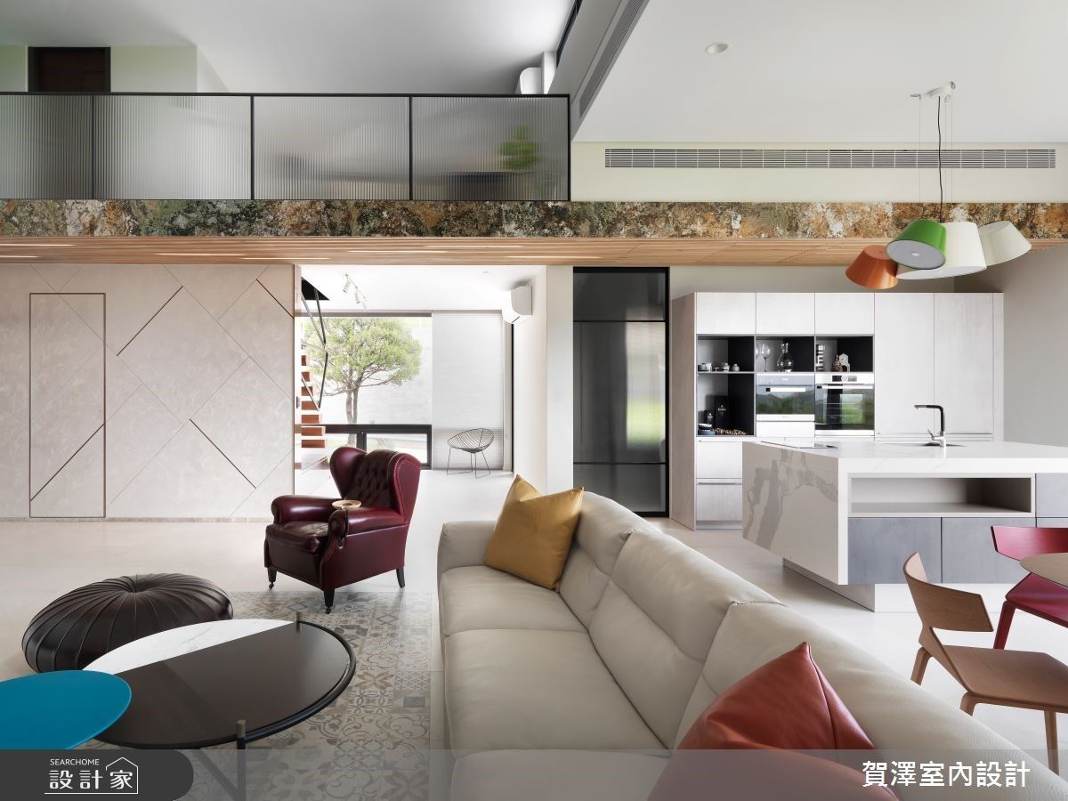 此案是自地自建的建築代表,打造的靈感源自屋主想表達