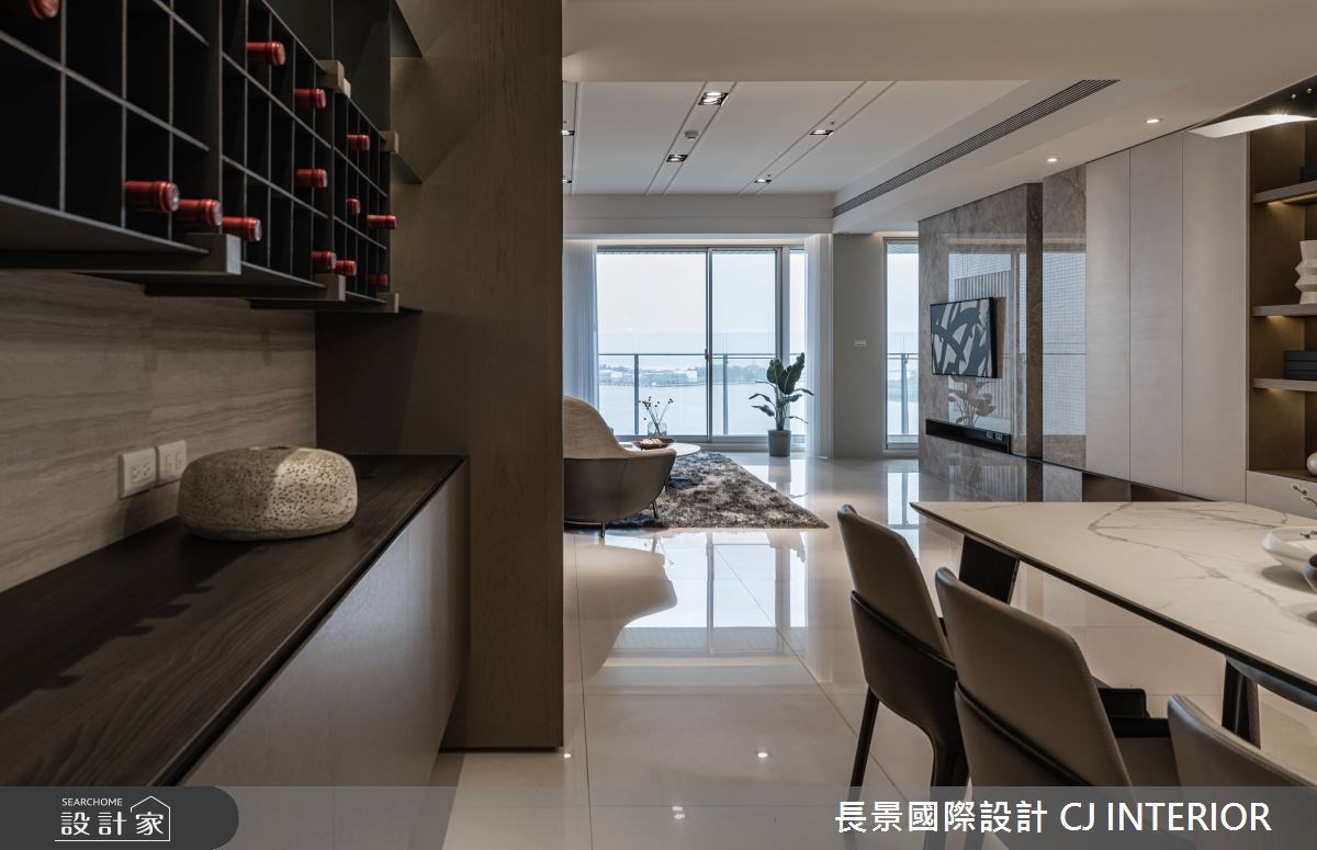 位於台南安平區的80坪豪宅府邸,徜徉於遼闊海景之間,