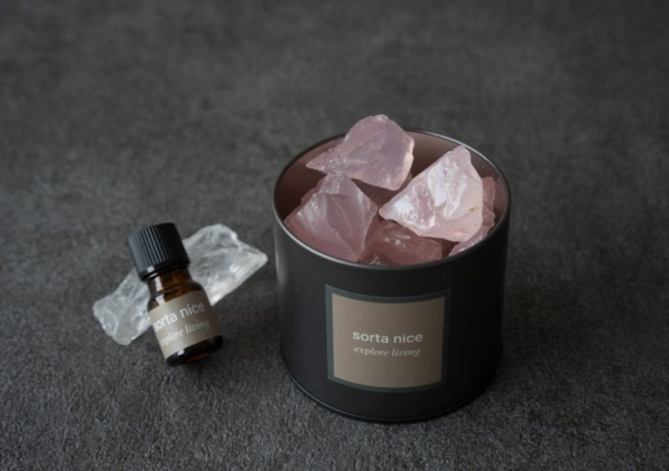 天然擴香粉水晶 NT$ 1,390|圖片提供 Pinkoi 天然擴香粉水晶 NT$ 1,390|圖片提供 Pinkoi