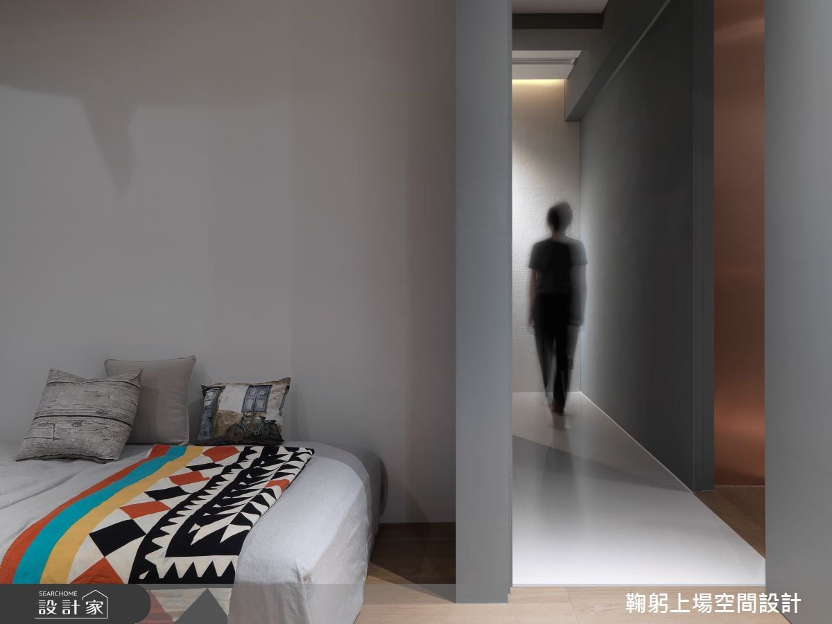人們常常在家居中向偉大的萬物借鏡,比方這間 36 坪的