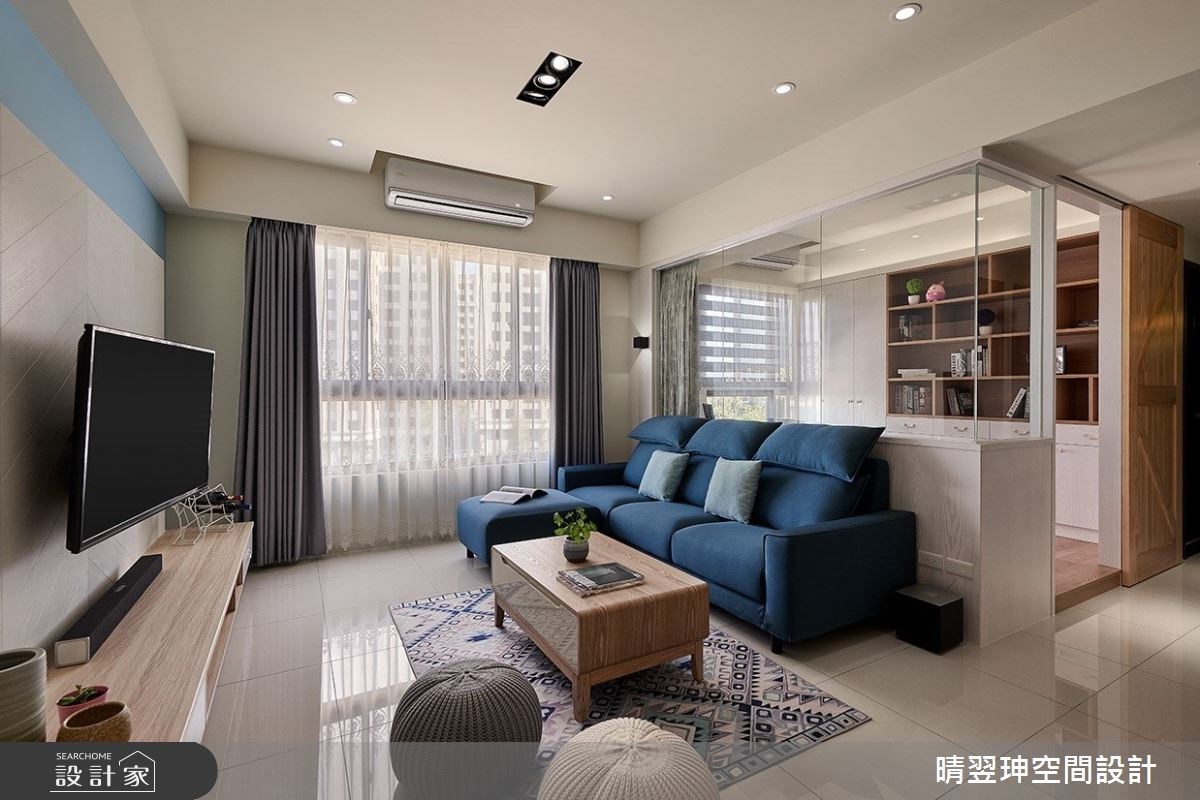 喜歡小酌放鬆的工程師男屋主,期許 22 坪空間能製造輕