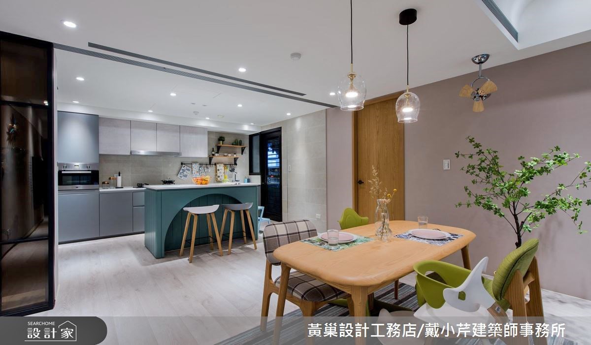 開放式空間設計愈來愈受現代屋主的喜愛,一方面少了隔