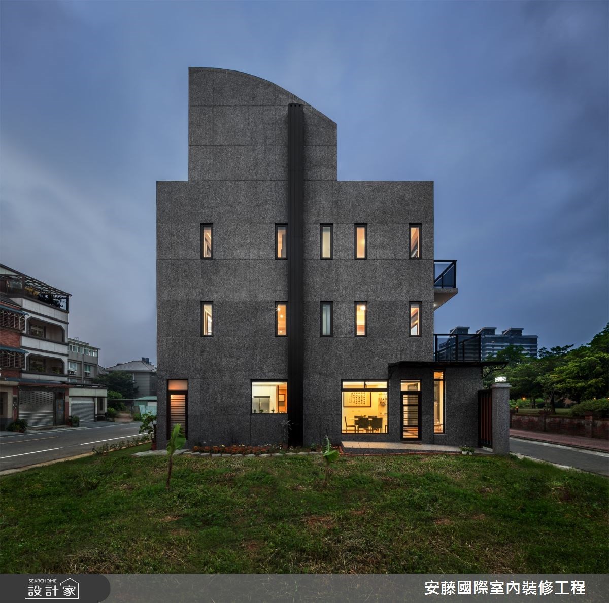 台灣對於建造小住宅,很少能跳脫傳統風格的約束,此次
