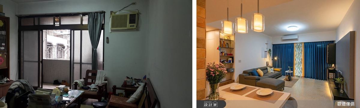 35 坪混搭風老宅屋主為異國戀夫妻,希望生活空間擁有