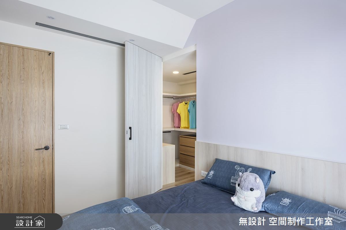 20 坪混搭風居家,設計師在有限空間內爭取舒適動線,