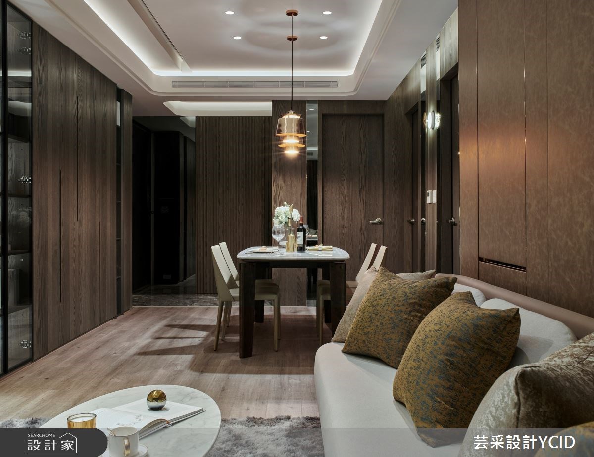 25 坪現代風住宅,坐落於都市精華地段,沒有大房子的