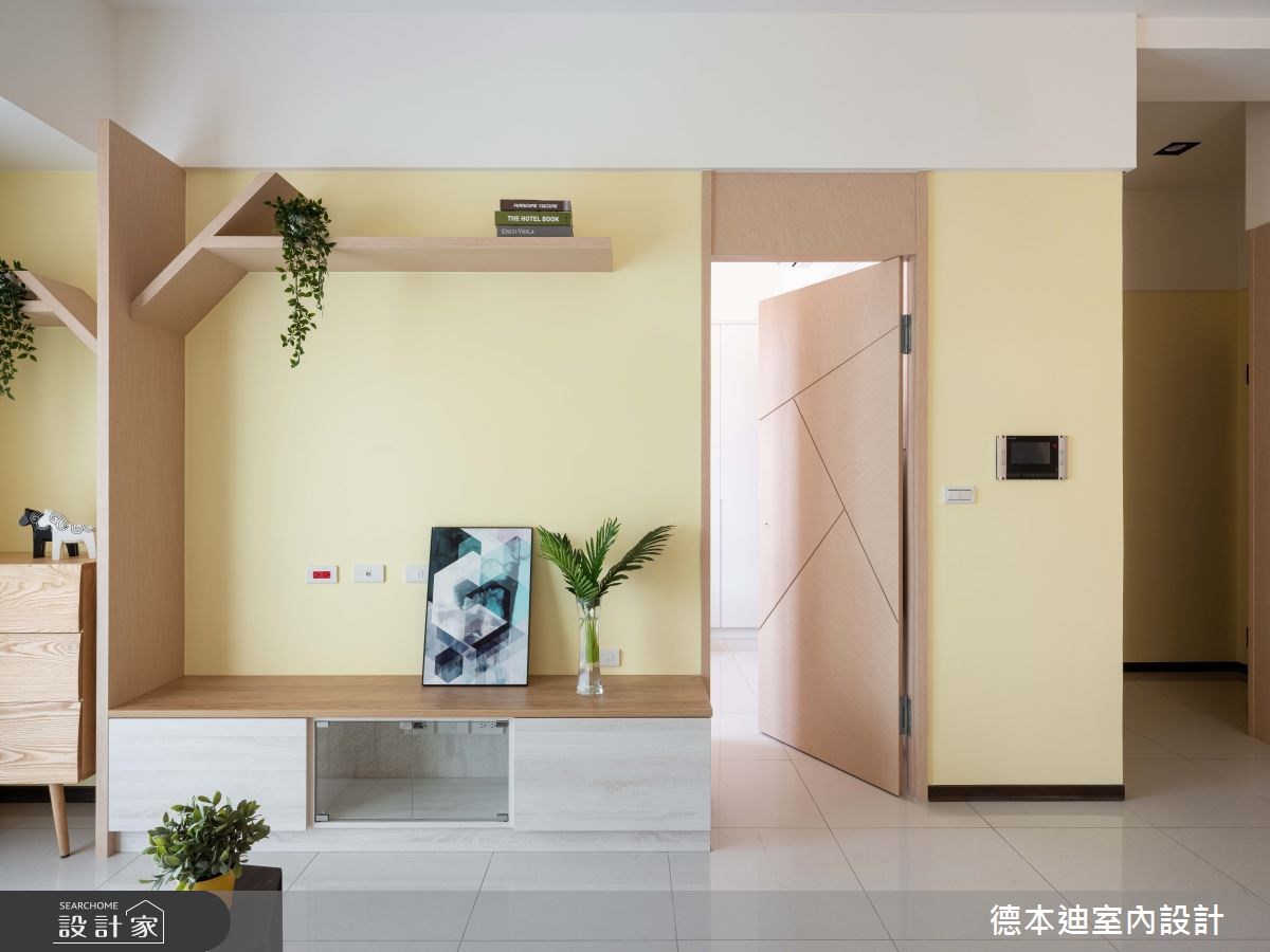 23 坪單身宅,原格局備有三房兩廳的完整機能,但考量