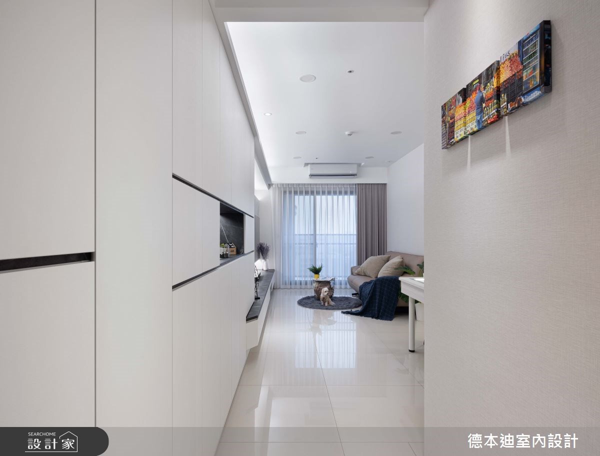 22 坪現代風住宅的屋主擁有完整的居家藍圖,希望能在