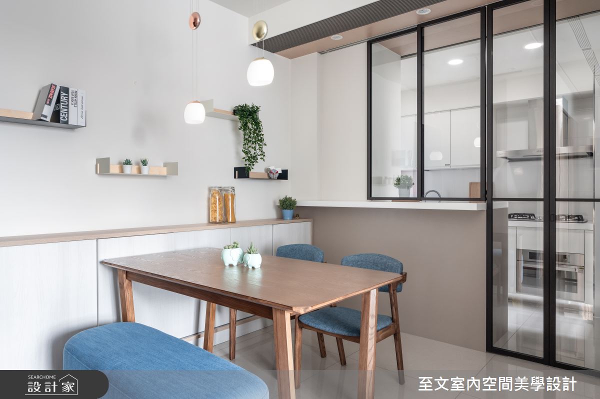 16坪小空間,屋主為年輕雙薪夫妻,喜歡北歐風格,設計
