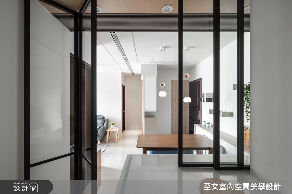 16坪小空間,屋主為年輕雙薪夫妻,喜歡北歐風格,設計