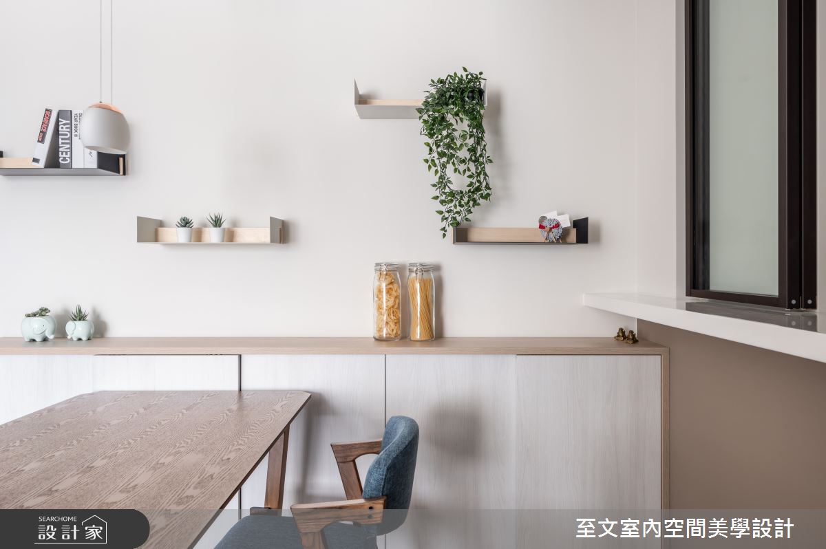 16坪小空間,屋主為年輕雙薪夫妻,喜歡北歐風格,設計