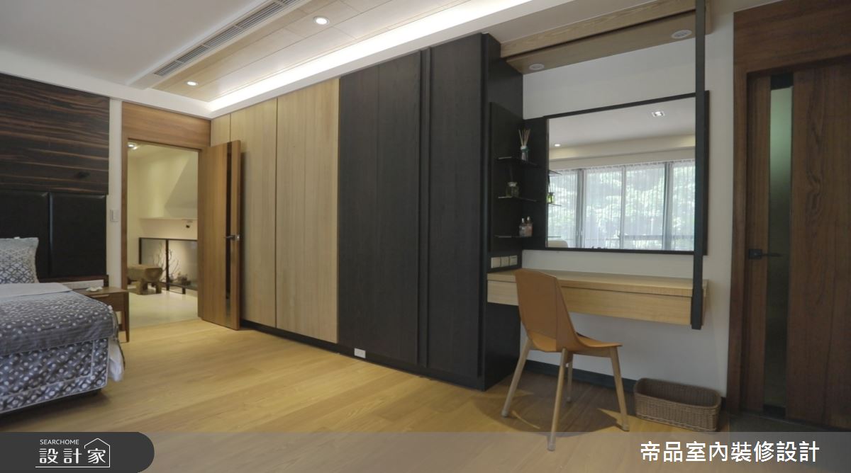 120 坪透天別墅,設計師以溫泉飯店級規格做規劃,於空