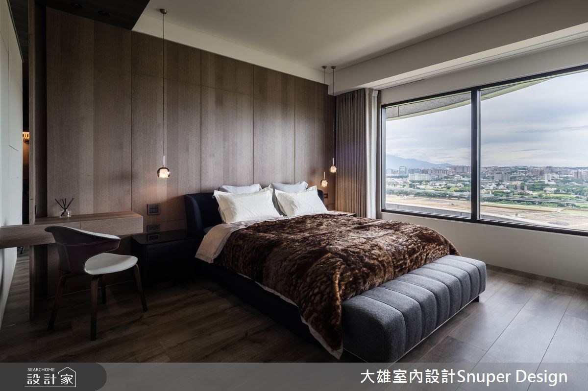 每位家庭成員都有不同的風格喜好,藉由不同臥房的設計