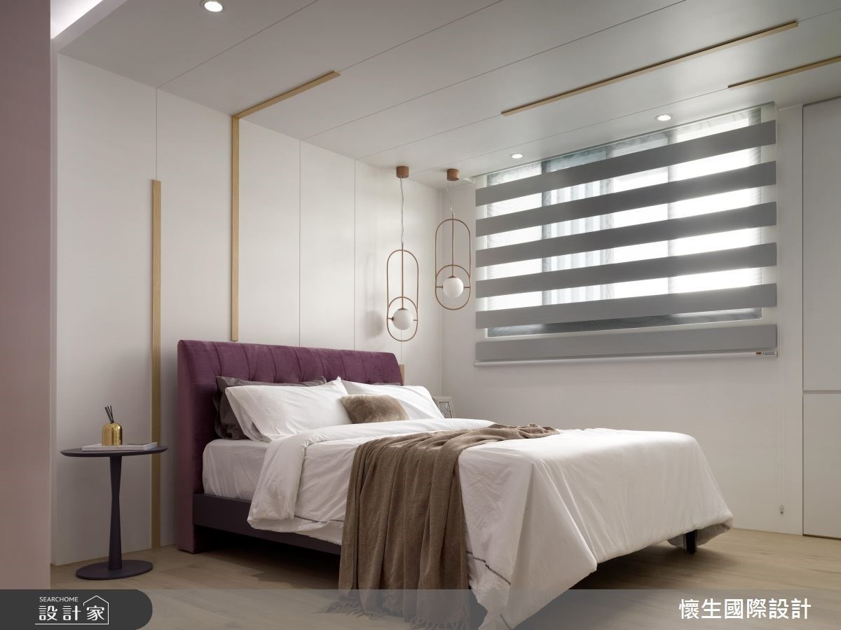 每位家庭成員都有不同的風格喜好,藉由不同臥房的設計