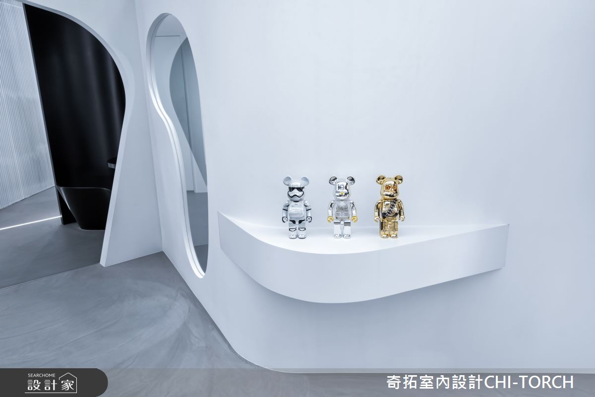小編帶你看好宅
28 坪的未來科技感商辦場域,設計師