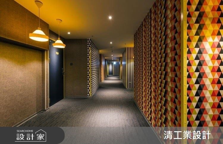 位於台北鬧區西門町的「Click Hotel」,為了呼應年輕